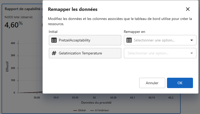 Copiez et remappez les actifs du tableau de bord